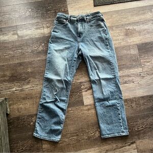 Madewell | Curvy 90s straight jeans